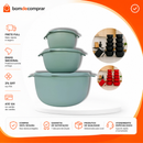 Kit 10 Potes Bowl + Jarra 1.800