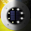 Luminária Solar para Jardim com LEDs Premium À prova d'água IP65 - PROMOÇÃO DIA DOS PAIS 🔥