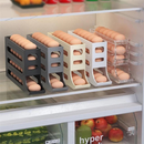 Peça Porta Ovos Deslizante Organizador Para Geladeira De 4 Camadas Automática Rolantes