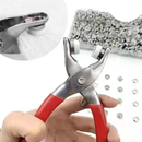 AplicaMax™ - Alicate Profissional para Aplicação de Botões + BRINDE HOJE (100 botões de metal)