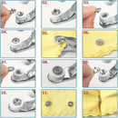 AplicaMax™ - Alicate Profissional para Aplicação de Botões + BRINDE HOJE (100 botões de metal)