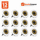 Luminária Solar para Jardim com LEDs Premium À prova d'água IP65 - PROMOÇÃO DIA DOS PAIS 🔥