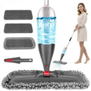 Mop Spray 800ml + Kit Completo com Microfibra, Esfregão, 3 Refis Laváveis – Oferta por Tempo Limitado 🔥