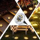 Luminária Solar para Jardim com LEDs Premium À prova d'água IP65 - PROMOÇÃO DIA DOS PAIS 🔥